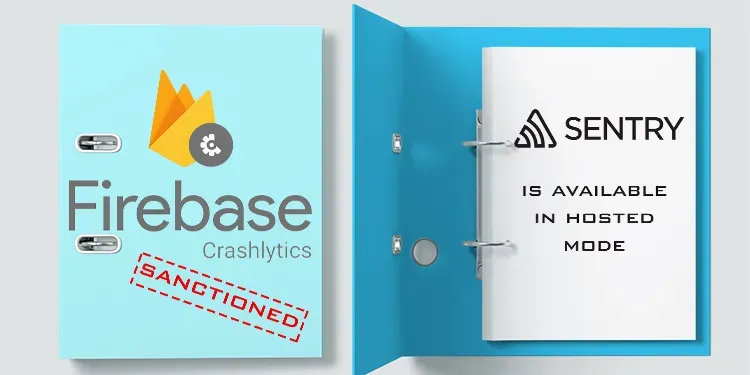 تحریم firebase و sentry راهکار جایگزین آن